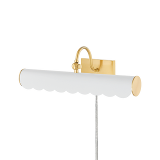 FIFI Picture Light in Aged Brass Finish