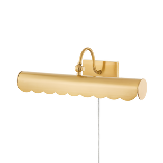 FIFI Picture Light in Aged Brass Finish