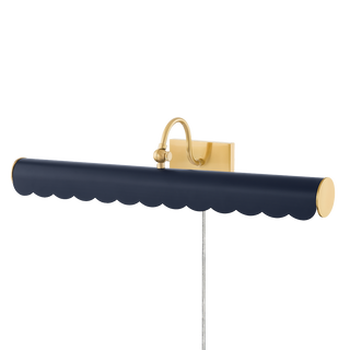 FIFI Picture Light in Aged Brass Finish