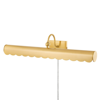 FIFI Picture Light in Aged Brass Finish