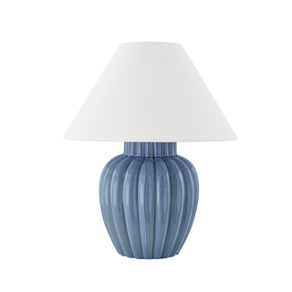 CLARENDON Table Lamp in Aged Brass Finish