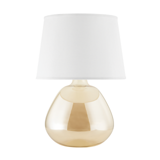 THEA Table Lamp in Aged Brass Finish