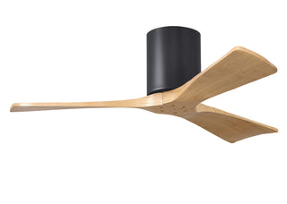 Irene-3H Series 42 Inch 3 blade paddle fan. Multiple Finish Options to choose from. Matte Black / Light Maple Finish