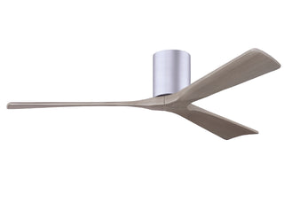 Irene-3H Series 60 Inch 3 blade paddle fan. Multiple Finish Options to choose from. Brushed Nickel / Gray Ash Finish