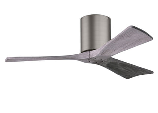 Irene-3H Series 42 Inch 3 blade paddle fan. Multiple Finish Options to choose from. Brushed Pewter / Barnwood Tone Finish