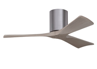 Irene-3H Series 42 Inch 3 blade paddle fan. Multiple Finish Options to choose from. Brushed Pewter / Gray Ash Finish