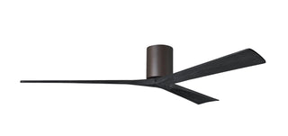 Irene-3H Series 72 Inch 3 blade paddle fan. Multiple Finish Options to choose from.