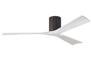 Irene-3H Series 60 Inch 3 blade paddle fan. Multiple Finish Options to choose from. Textured Bronze / Matte White Finish