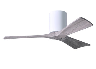 Irene-3H Series 42 Inch 3 blade paddle fan. Multiple Finish Options to choose from. Gloss White / Barnwood Tone Finish