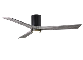 Irene-3HLK 60 Inch 3  blade paddle fan. Multiple Finish Options to choose from. Matte Black / Barnwood Tone Finish