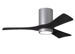 Irene-3HLK  42 Inch 3 blade paddle fan. Multiple Finish Options to choose from. Brushed Nickel / Matte Black Finish