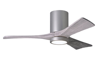 Irene-3HLK  42 Inch 3 blade paddle fan. Multiple Finish Options to choose from. Brushed Nickel / Barnwood Tone Finish