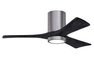 Irene-3HLK  42 Inch 3 blade paddle fan. Multiple Finish Options to choose from. Brushed Pewter / Matte Black Finish