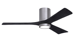 Irene-3HLK 52 Inch 3 blade paddle fan. Multipple Finish Options to choose from. Brushed Pewter / Matte Black Finish