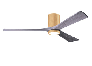 Irene-3HLK 60 Inch 3  blade paddle fan. Multiple Finish Options to choose from. Light Maple / Barnwood Finish