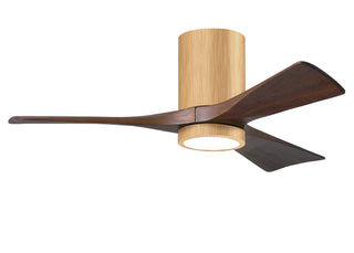 Irene-3HLK  42 Inch 3 blade paddle fan. Multiple Finish Options to choose from. Light Maple / Walnut Tone Finish