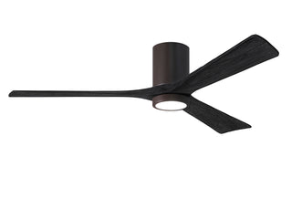 Irene-3HLK 60 Inch 3  blade paddle fan. Multiple Finish Options to choose from. Textured Bronze / Matte Black Finish