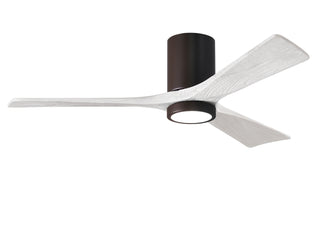 Irene-3HLK 52 Inch 3 blade paddle fan. Multipple Finish Options to choose from. Textured Bronze / Matte White Finish