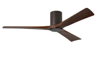 60 inch Irene-3 three-blade paddle fan. Multiple Size and Finish Options to choose from. Textured Bronze / Walnut Tone Finish / 60 Inch