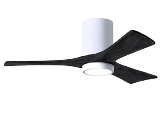 Irene-3HLK  42 Inch 3 blade paddle fan. Multiple Finish Options to choose from. Gloss White / Matte Black Finish