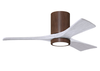 Irene-3HLK  42 Inch 3 blade paddle fan. Multiple Finish Options to choose from. Walnut / Matte White Finish