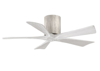 Irene-5H Series 42 Inch 5 blade paddle fan. Multiple Finish Options to choose from. Barnwood / Matte White Finish