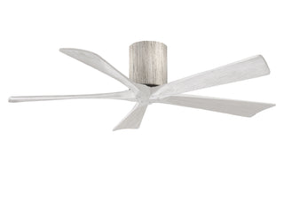 Irene-5H Series 52 Inch 5 blade paddle fan. Multiple Finish Options to choose from. Barnwood Tone / Matte White Finish