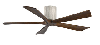 Irene-5H Series 52 Inch 5 blade paddle fan. Multiple Finish Options to choose from. Barnwood Tone / Walnut Finish