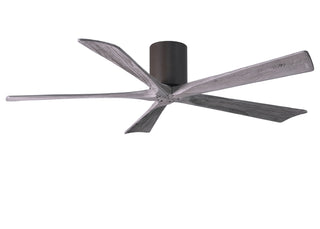 Irene-5H Series 60 Inch 5 blade paddle fan. Multiple Finish Options to choose from. Textured Bronze / Barnwood Tone Finish