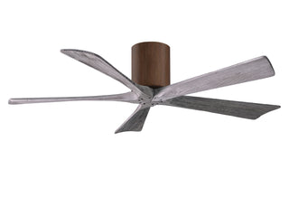 Irene-5H Series 52 Inch 5 blade paddle fan. Multiple Finish Options to choose from. Walnut tone / Barnwood Tone Finish