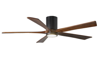 Irene-5HLK Series 60 Inch 5 blade paddle fan. Multiple Finish Options to choose from. Matte Black / Barn Wood