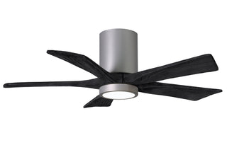 Irene-5HLK Series 42 Inch 5 blade paddle fan. Multiple Finish Options to choose from. Brushed Nickel / Matte Black Finish