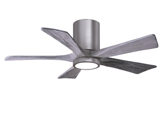 Irene-5HLK Series 42 Inch 5 blade paddle fan. Multiple Finish Options to choose from. Brushed Pewter / Barnwood Finish