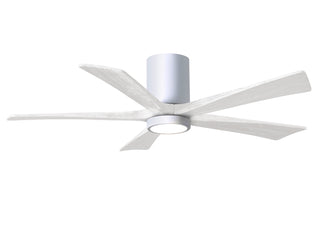 Irene-5HLK Series 52 Inch 5 blade paddle fan. Multiple Finish Options to choose from. Gloss White / Matte White Finish