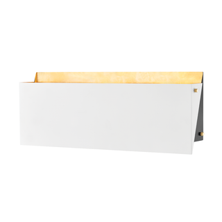 Ratio Wall Sconce with Aged Brass Finish