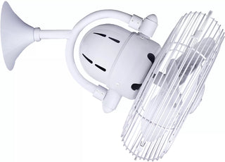 Kaye 90° oscillating 3-speed ceiling or wall fan. Multiple Finish Options to choose from.