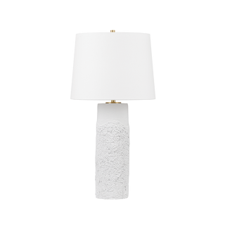 TOLLAND TABLE LAMP with AGED BRASS Finish