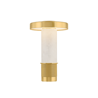 SEFTON Rechargeable Table Lamp with Aged Brass Finish
