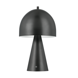 HOPKINTON Rechargeable Table Lamp with Distressed Bronze Finish