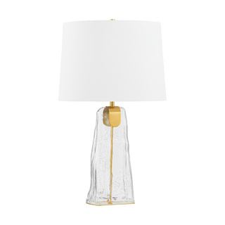 MIDURA Table Lamp with Aged Brass Finish
