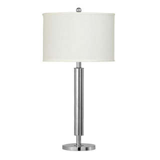 30" Tall Metal Table Lamp in Chrome