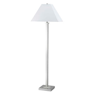 59" Tall Metal Floor Lamp in Chrome Finish