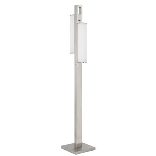 Zamora Dual Led Metal Floor Lamp With Dimmer Switch