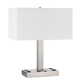 Colmar Metal Desk Lamp With Power Outlets And USB Charging Ports