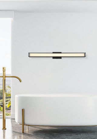 Aden 36 inch LED Wall Sconce in Black