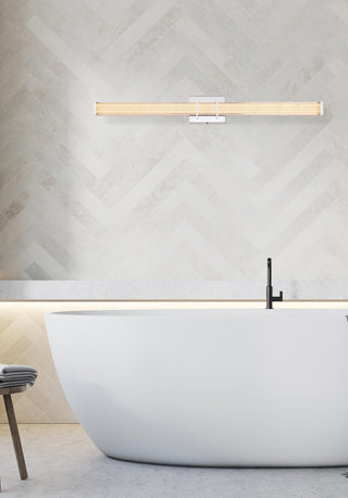 Ivaan 36 inch LED Wall Sconce in Chrome