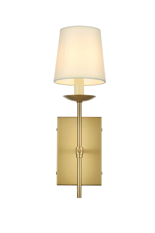 Eclipse 4.5 inch Wall Sconce in Satin Gold