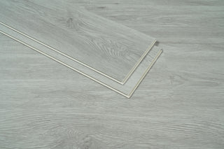 Luxury Vinyl Flooring 7 x 48 x 5.5mm 12 mil in Pearl Grey