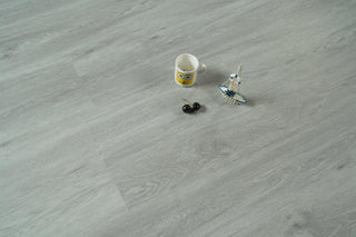 Luxury Vinyl Flooring 7 x 48 x 7mm 20 mil in Pearl Grey