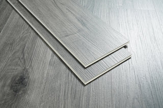Luxury Vinyl Flooring 7 x 48 x 5.5mm 12 mil in Shadow oak Grey